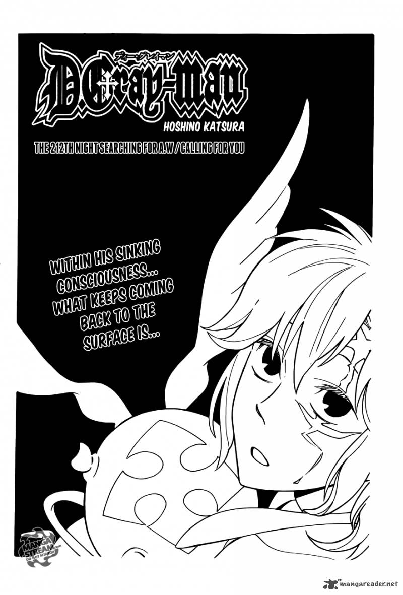 Dgray Man Chapter 212 Page 2