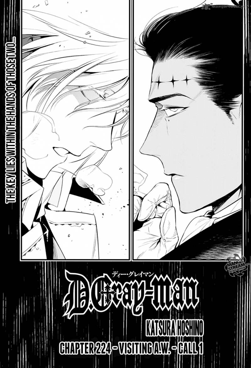 Dgray Man Chapter 224 Page 4