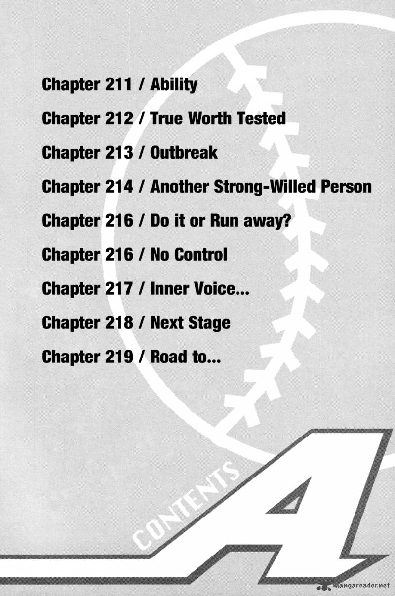 Diamond No Ace Chapter 211 Page 6