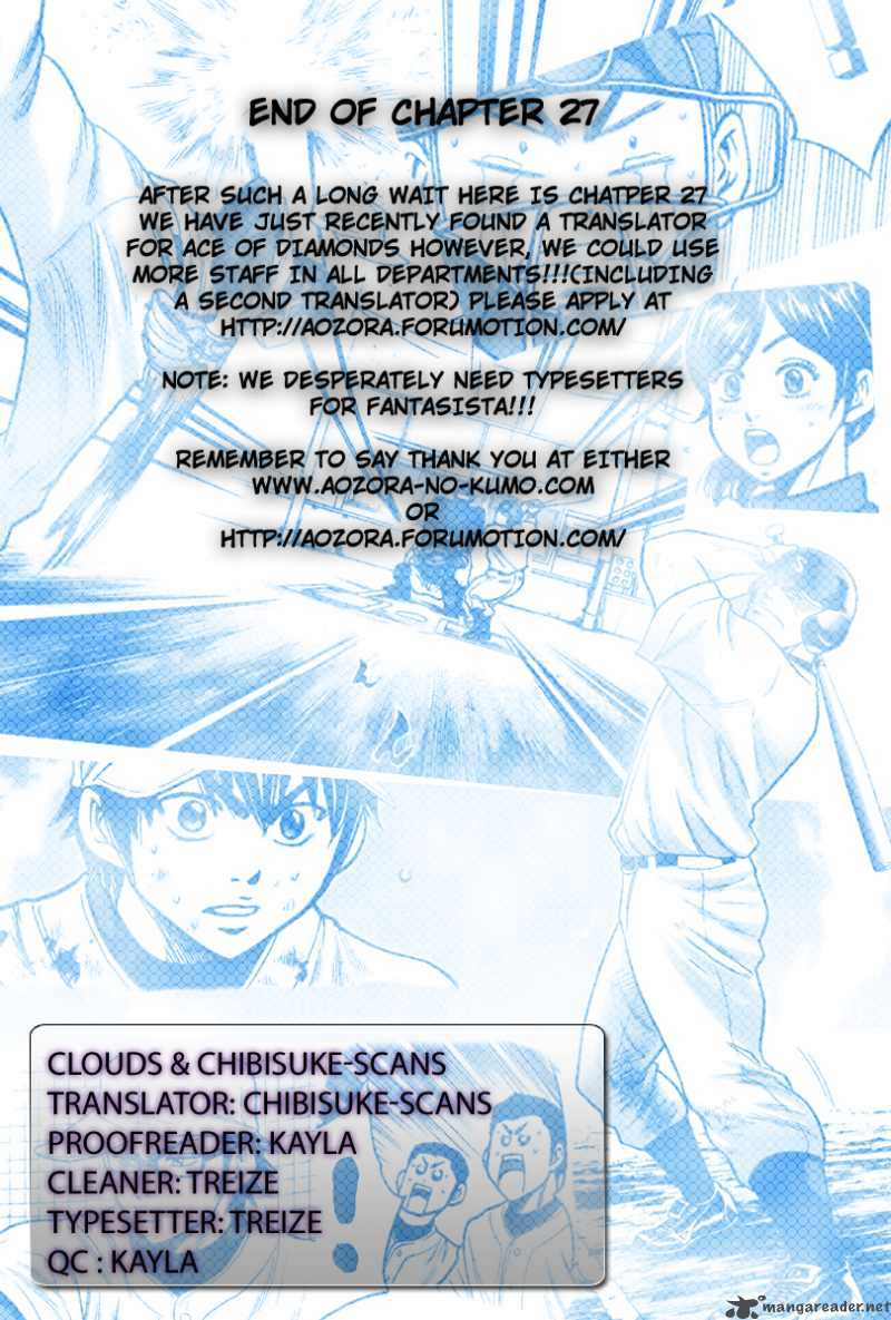 Diamond No Ace Chapter 27 Page 21