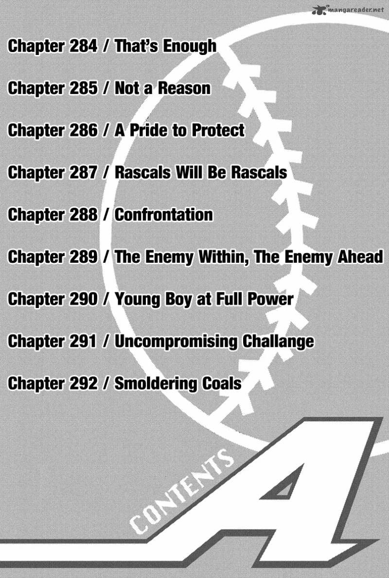 Diamond No Ace Chapter 284 Page 8