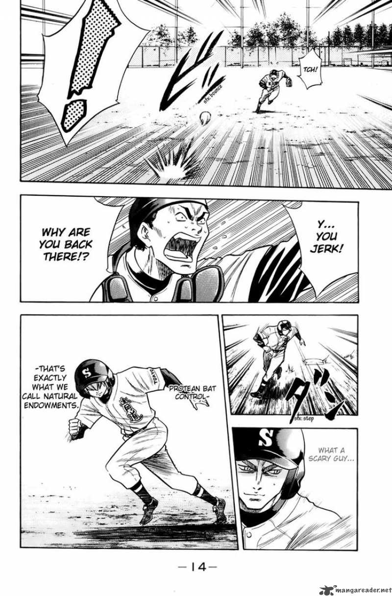 Diamond No Ace Chapter 32 Page 14