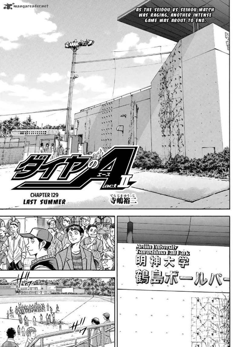 Diamond No Ace Act II Chapter 129 Page 1