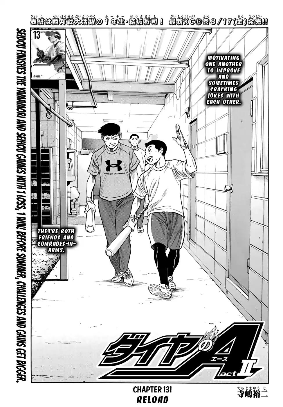 Diamond No Ace Act II Chapter 131 Page 1