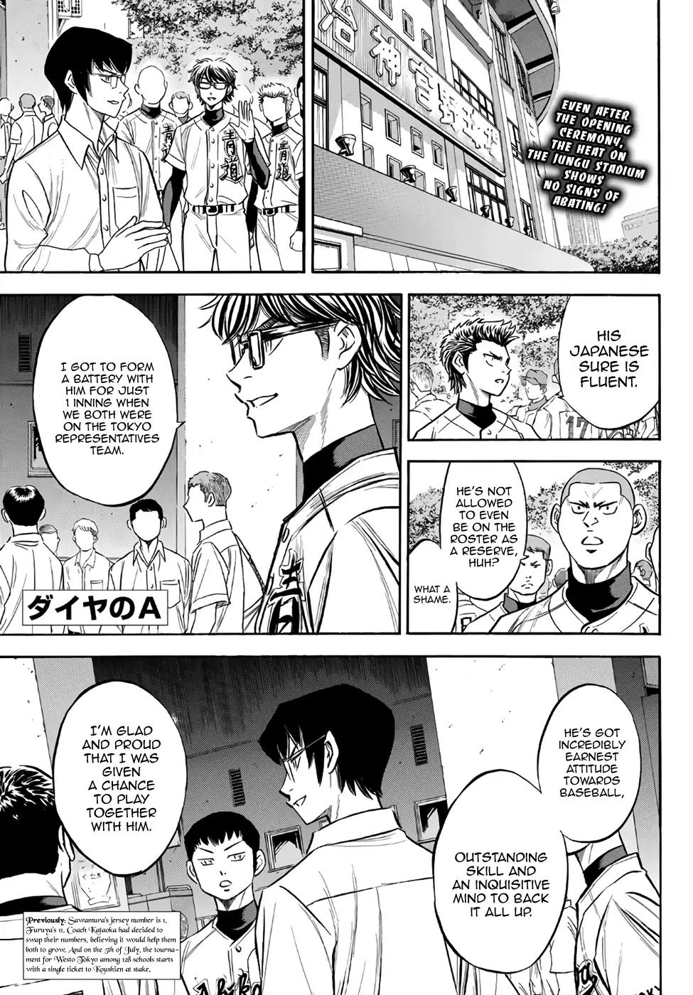 Diamond No Ace Act II Chapter 143 Page 1