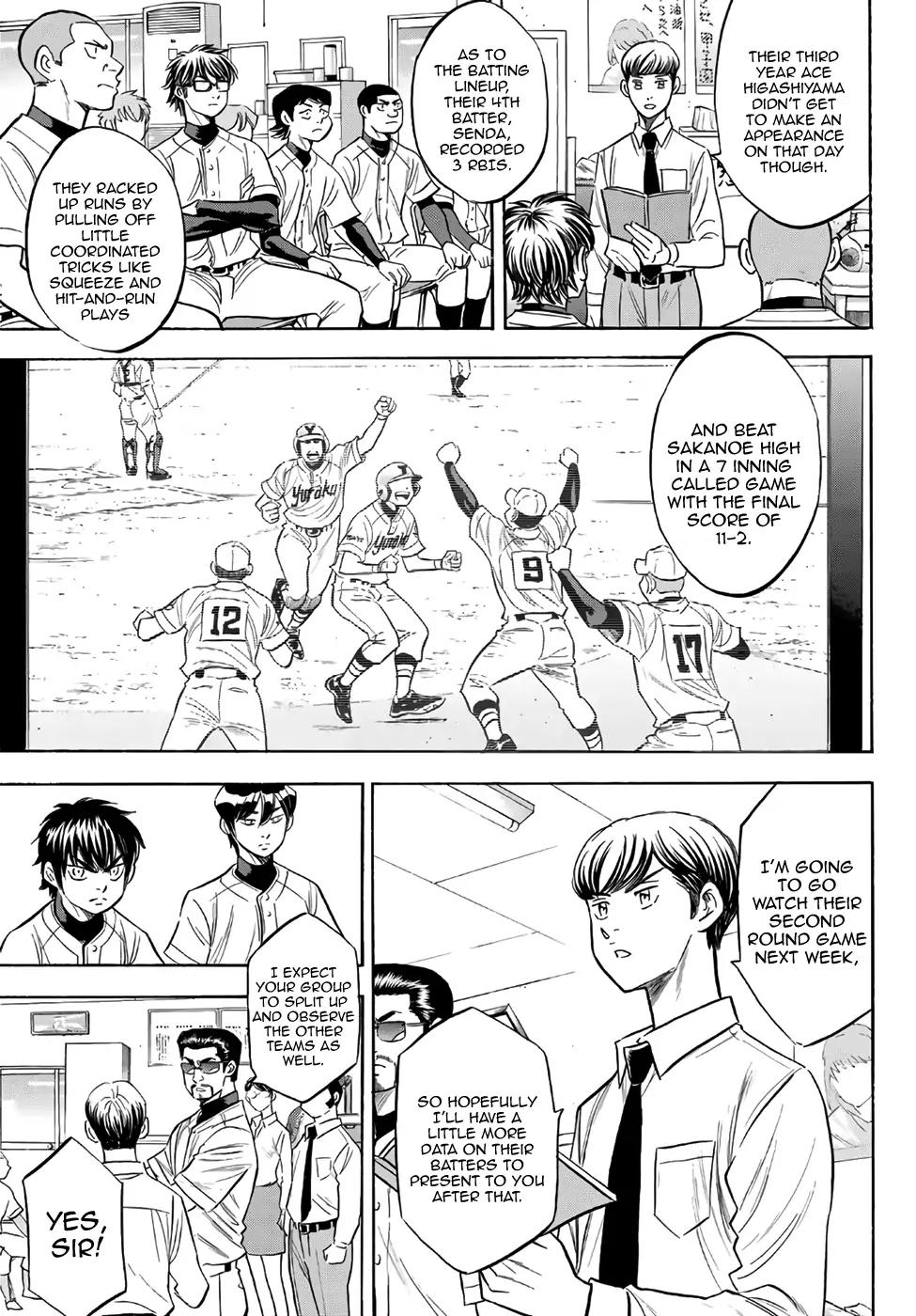 Diamond No Ace Act II Chapter 143 Page 9