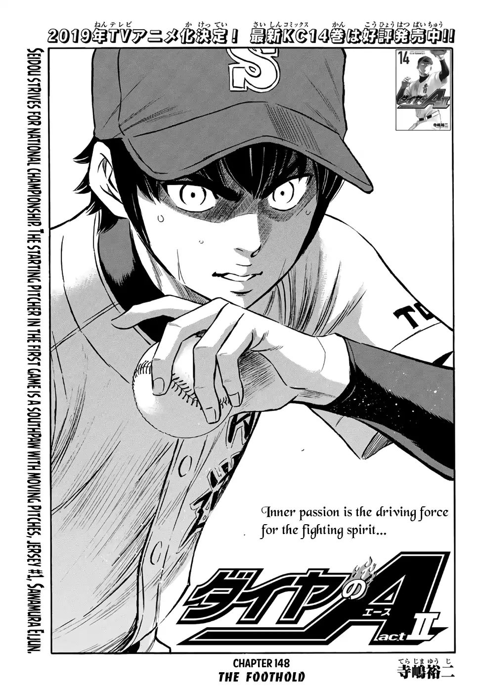 Diamond No Ace Act II Chapter 148 Page 1