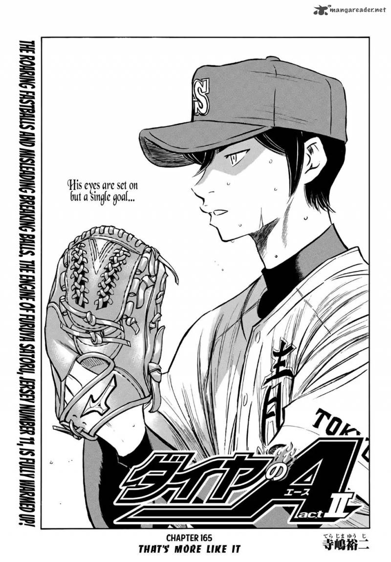 Diamond No Ace Act II Chapter 165 Page 1