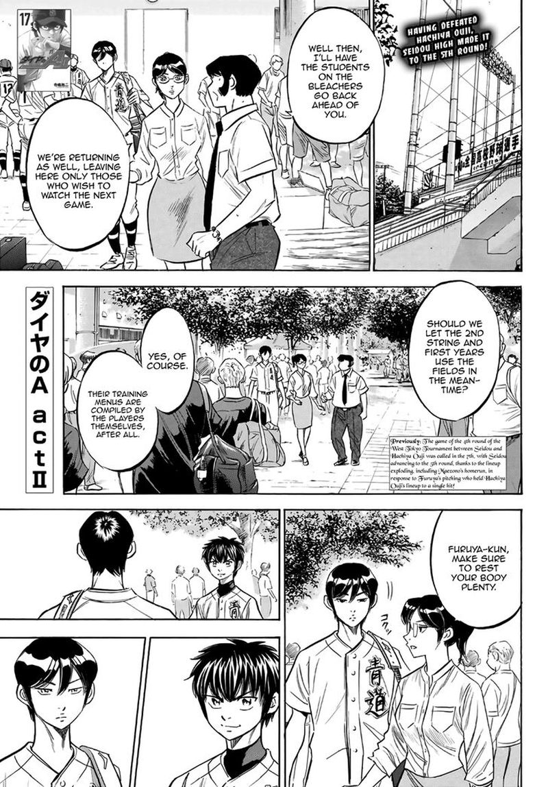 Diamond No Ace Act II Chapter 169 Page 1