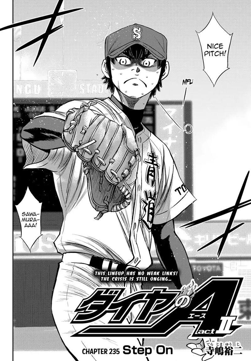 Diamond No Ace Act II Chapter 235 Page 2