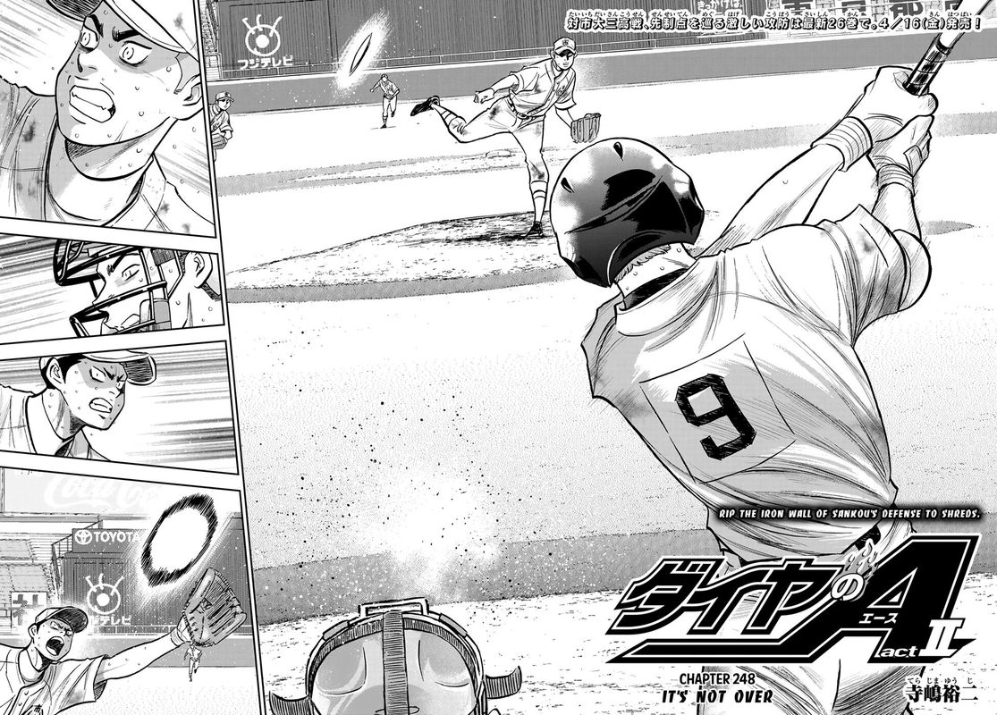 Diamond No Ace Act II Chapter 248 Page 2