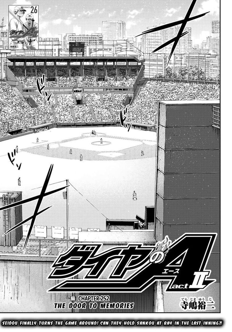 Diamond No Ace Act II Chapter 252 Page 1