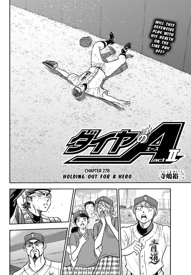 Diamond No Ace Act II Chapter 278 Page 2