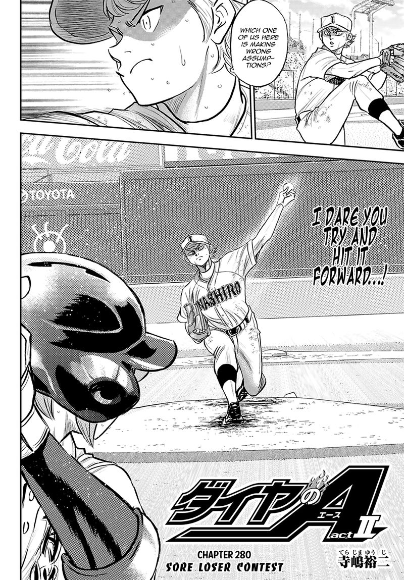 Diamond No Ace Act II Chapter 280 Page 2