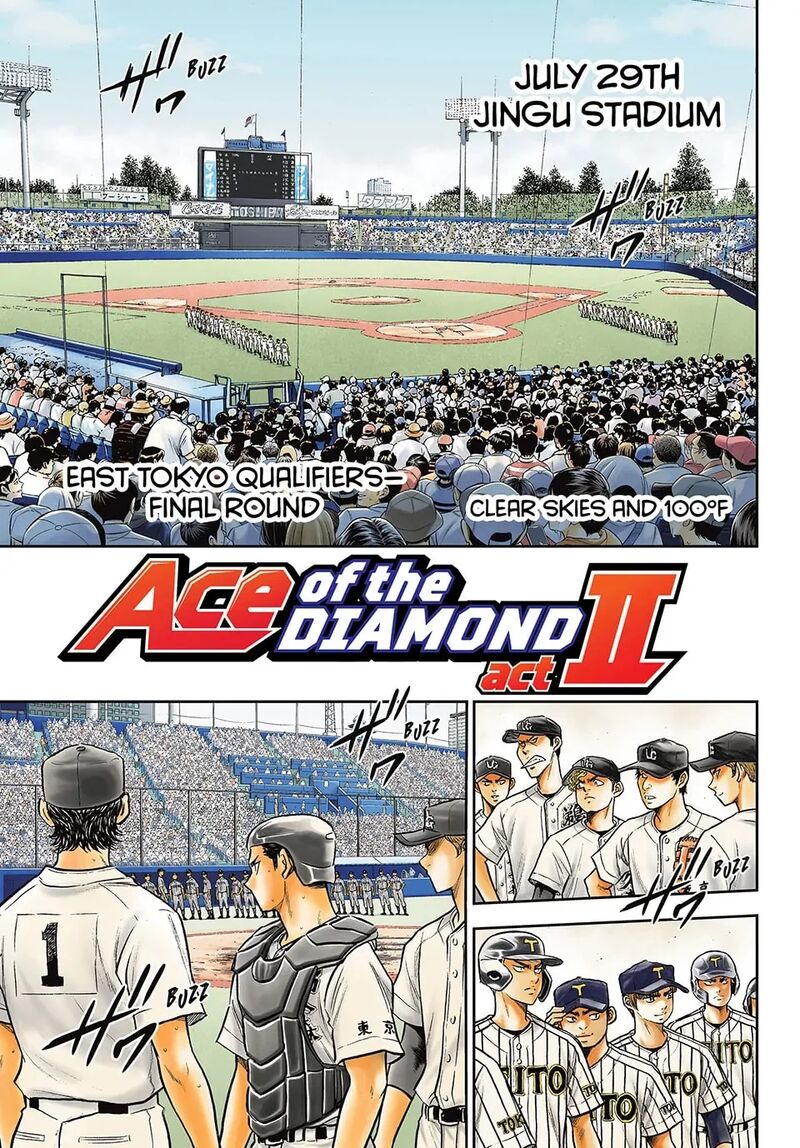 Diamond No Ace Act II Chapter 309 Page 1