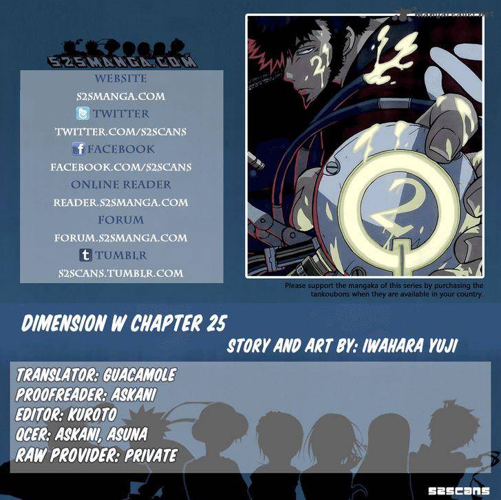 Dimension W Chapter 25 Page 1