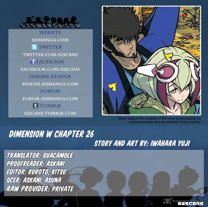 Dimension W Chapter 26 Page 1