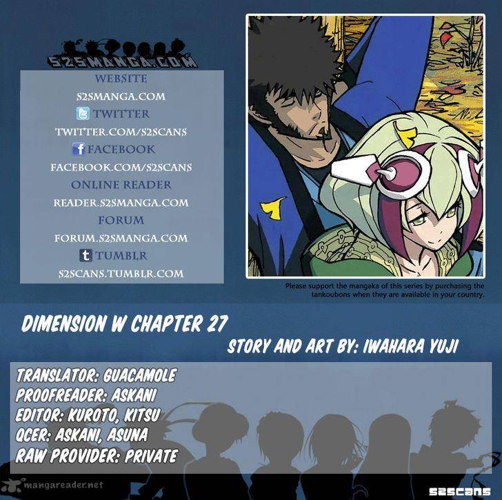 Dimension W Chapter 27 Page 1