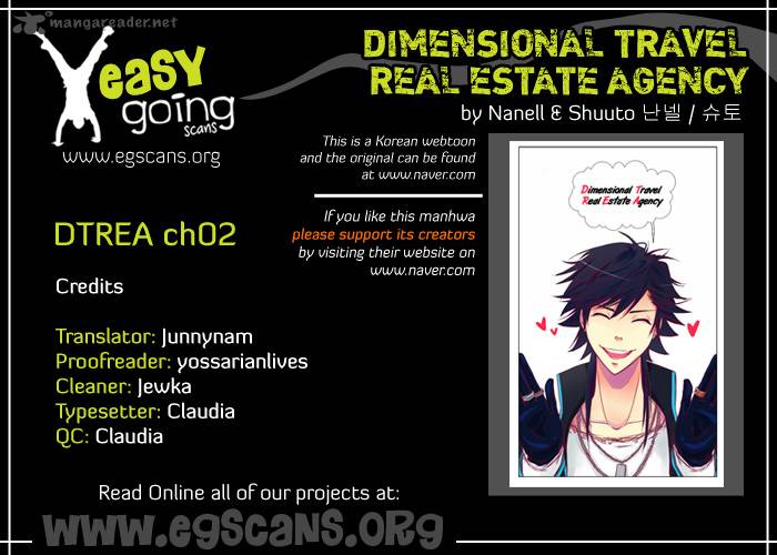 Dimensional Travel Real Estate Agency Chapter 2 Page 1