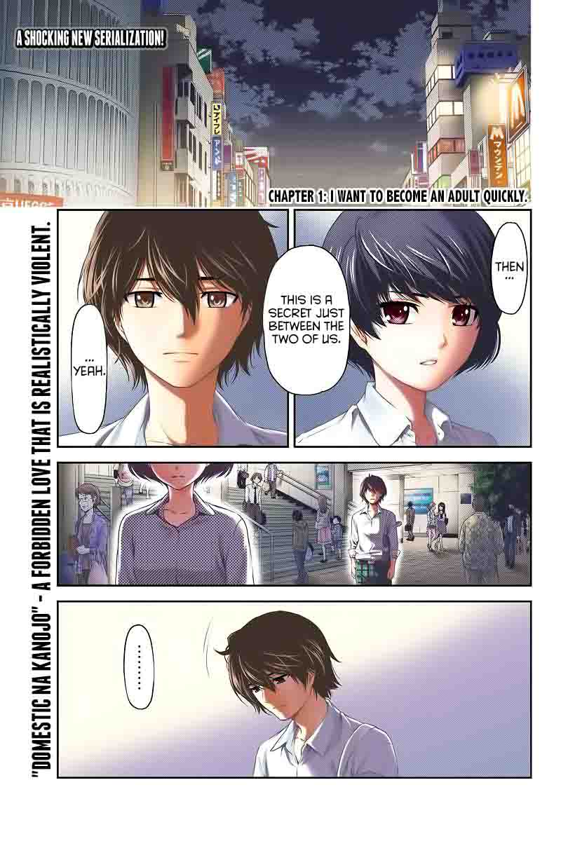 Domestic Na Kanojo Chapter 1 Page 4