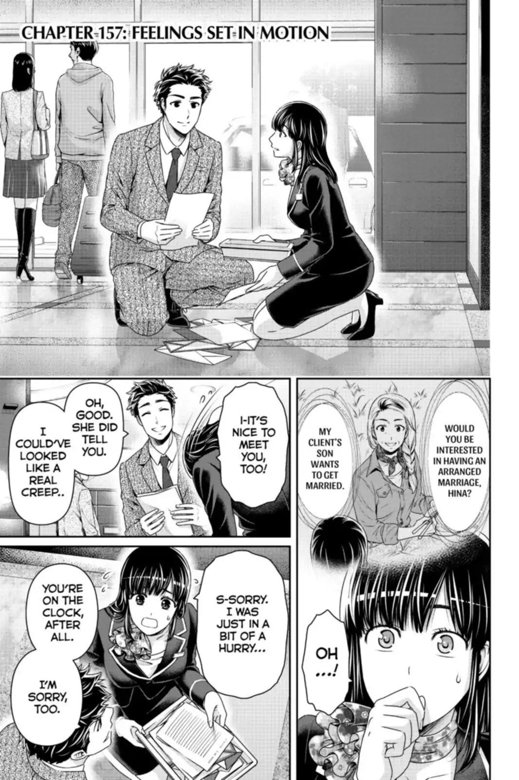 Domestic Na Kanojo Chapter 157 Page 1