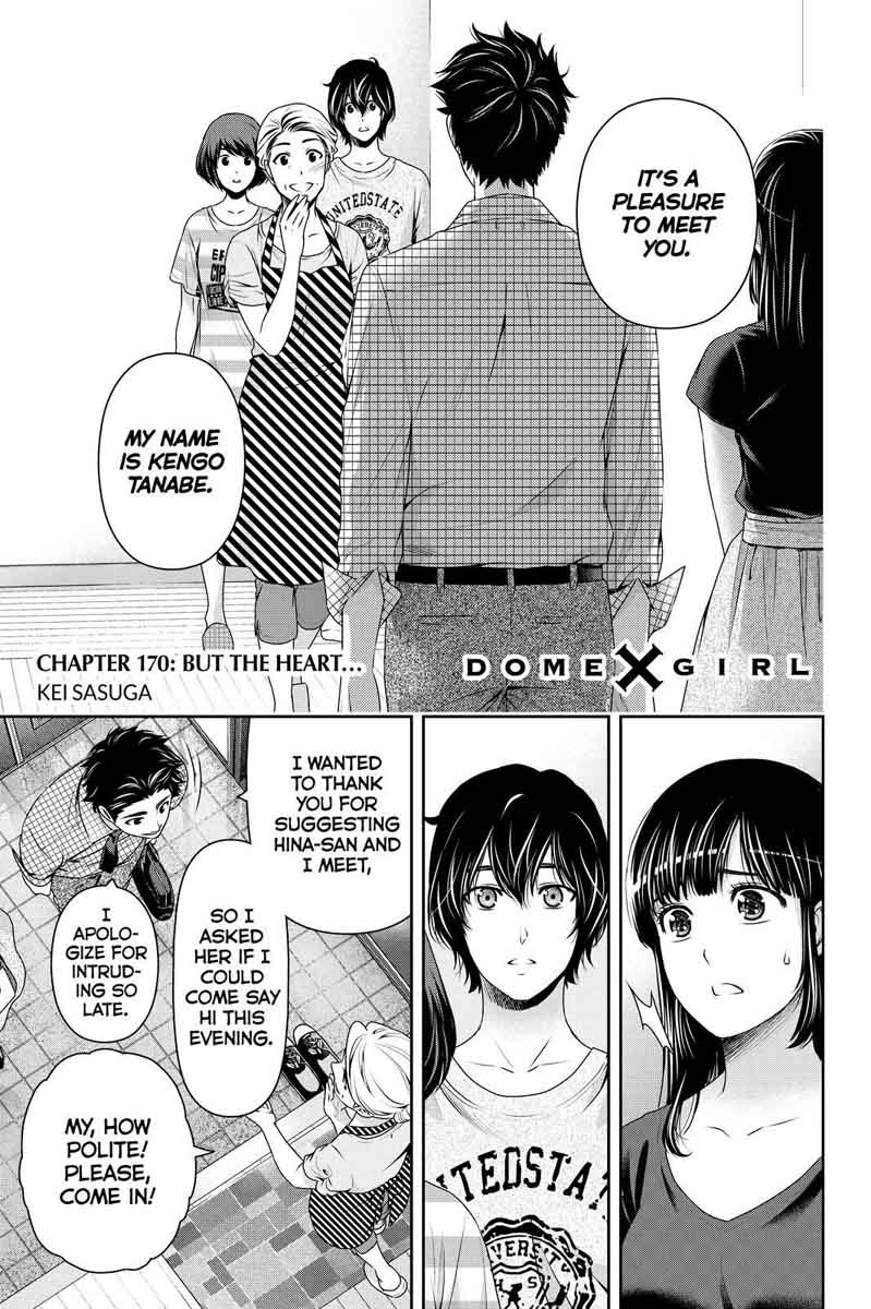 Domestic Na Kanojo Chapter 170 Page 1