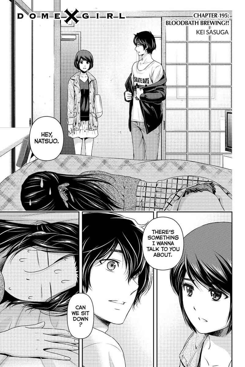 Domestic Na Kanojo Chapter 195 Page 1