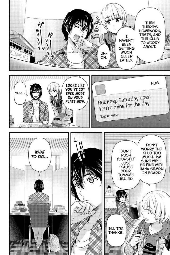 Domestic Na Kanojo Chapter 198 Page 4