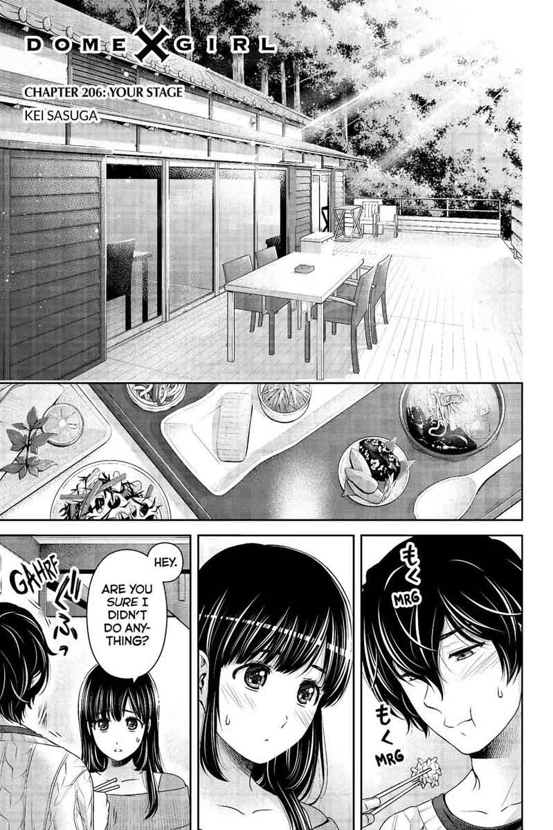 Domestic Na Kanojo Chapter 206 Page 1