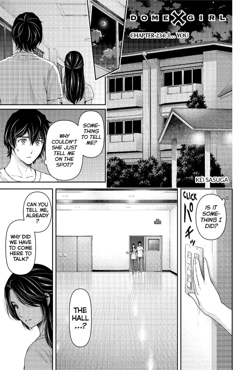 Domestic Na Kanojo Chapter 234 Page 2