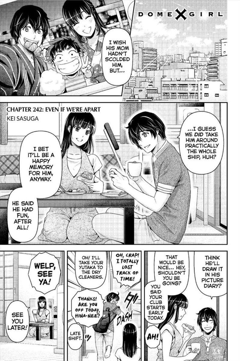 Domestic Na Kanojo Chapter 242 Page 3