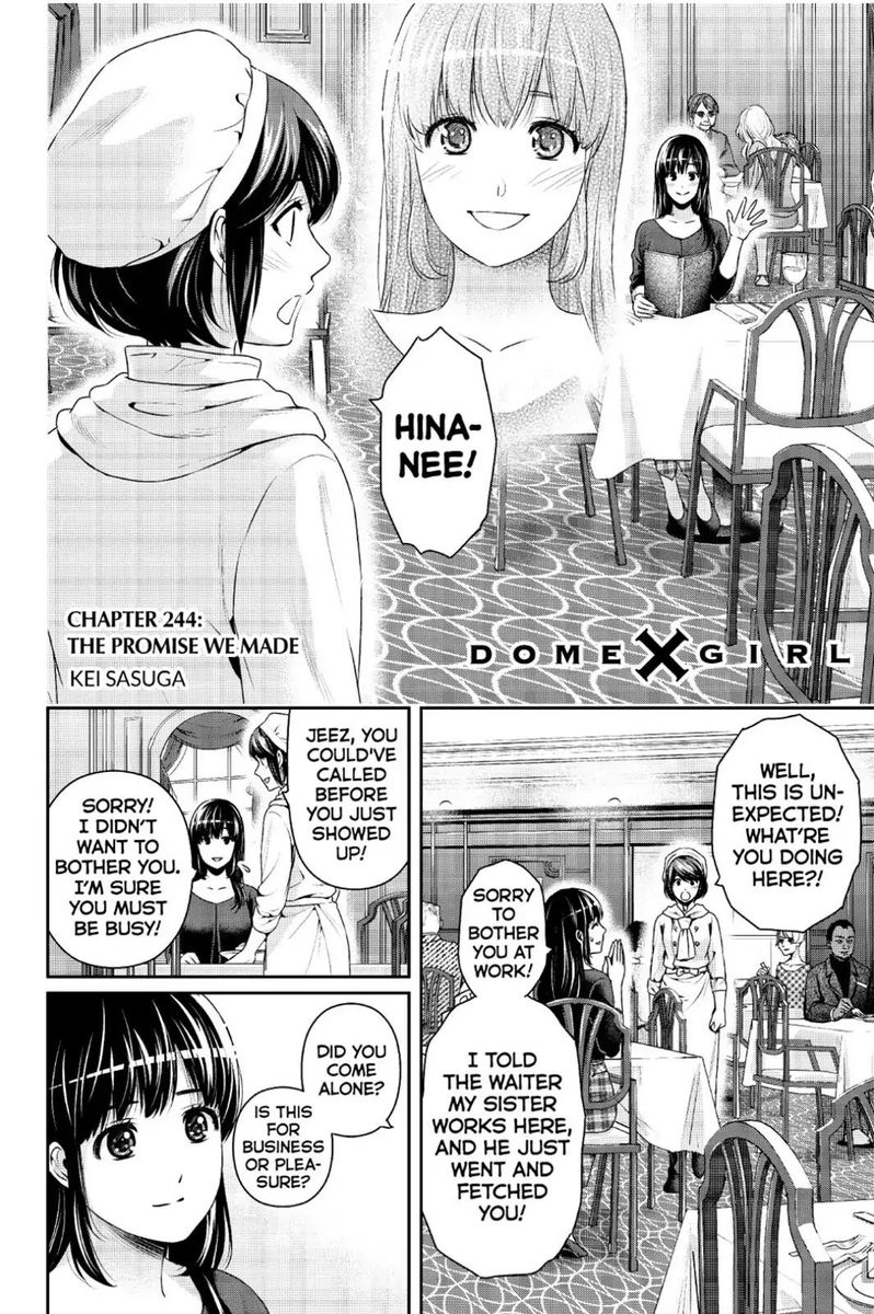 Domestic Na Kanojo Chapter 244 Page 2