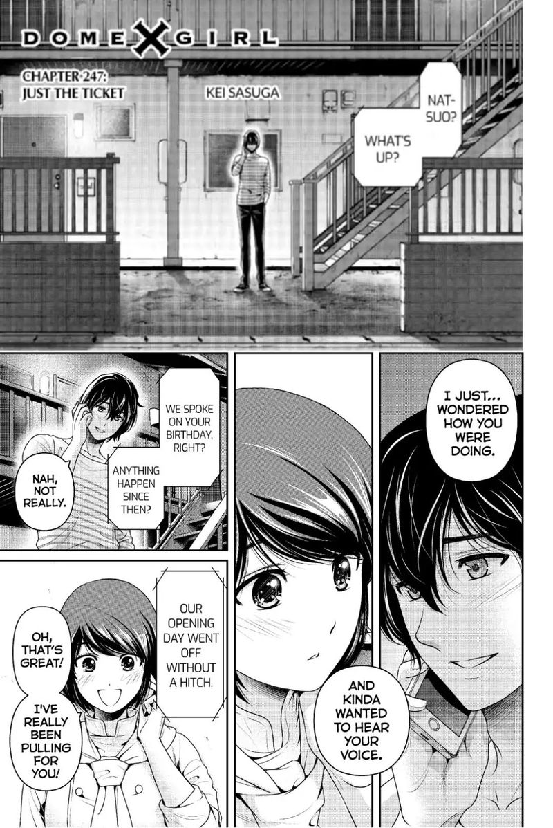 Domestic Na Kanojo Chapter 247 Page 1