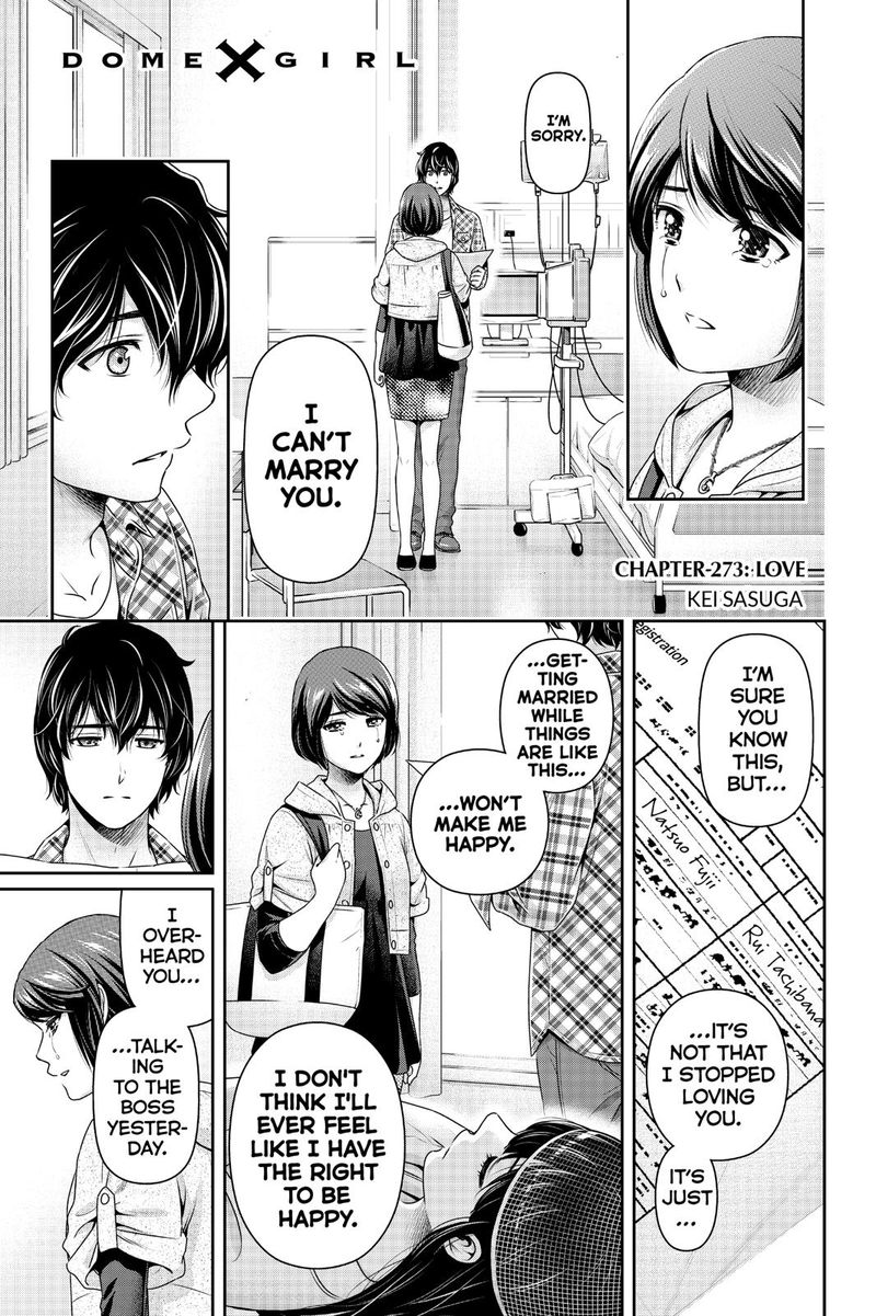 Domestic Na Kanojo Chapter 273 Page 1