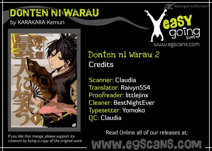 Donten Ni Warau Chapter 2 Page 1