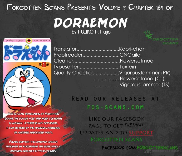 Doraemon Chapter 164 Page 1