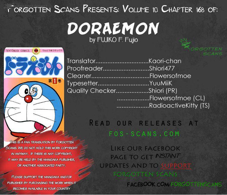 Doraemon Chapter 168 Page 1