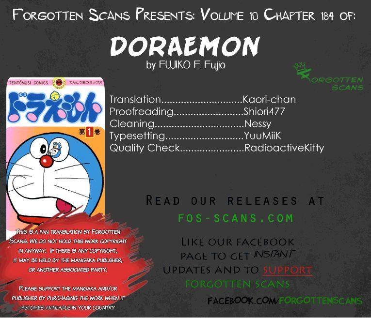 Doraemon Chapter 184 Page 1