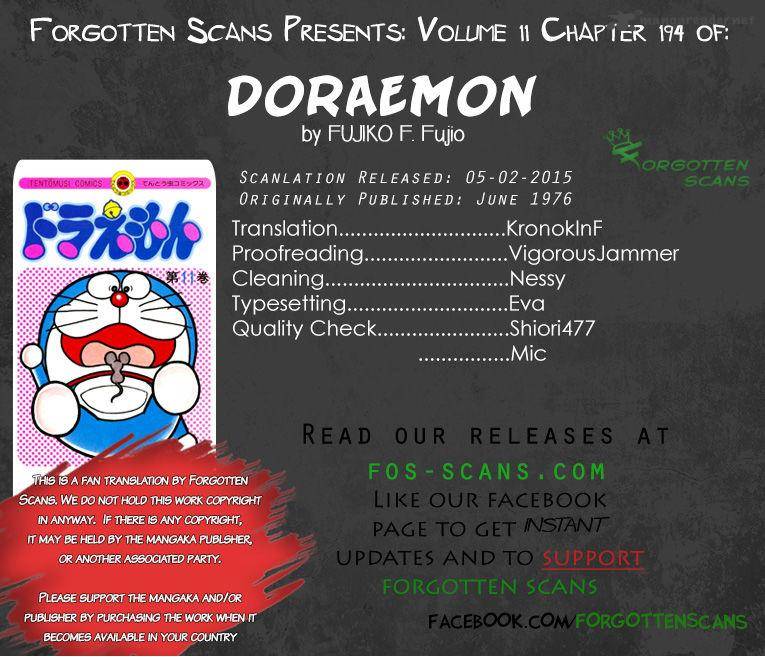 Doraemon Chapter 194 Page 1