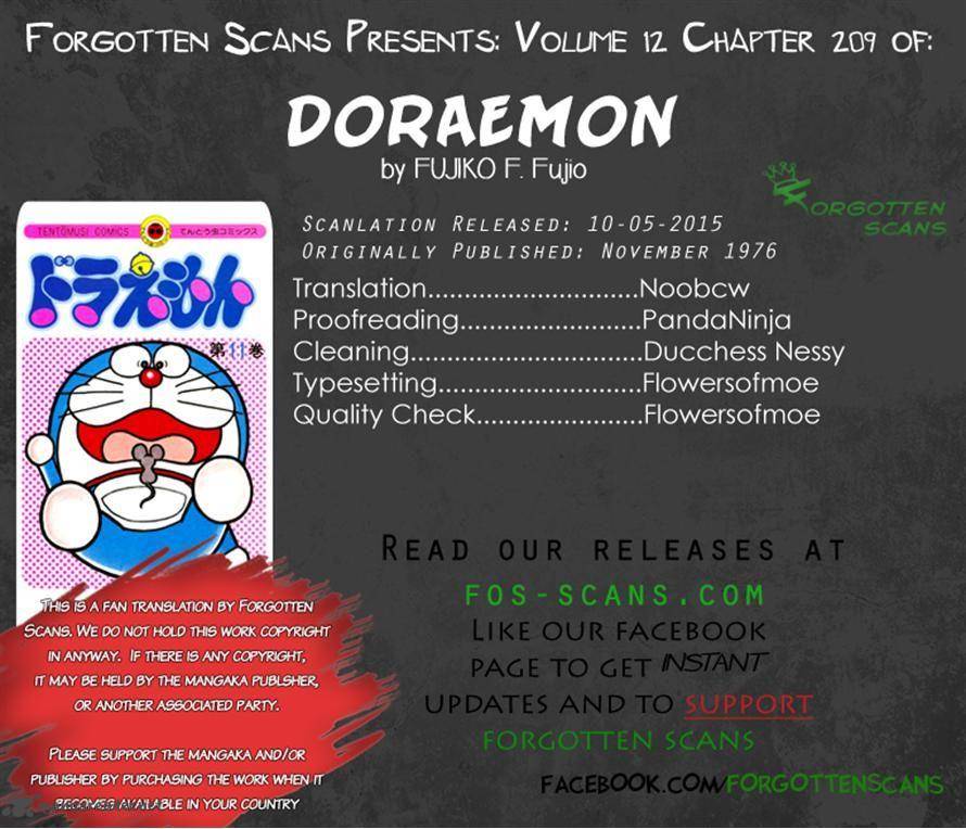 Doraemon Chapter 209 Page 6