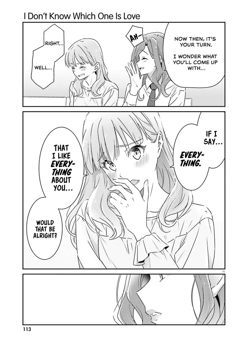 Dore Ga Koi Ka Ga Wakaranai Chapter 10 Page 14