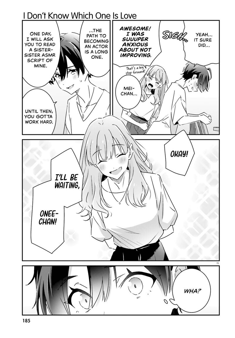Dore Ga Koi Ka Ga Wakaranai Chapter 14 Page 15