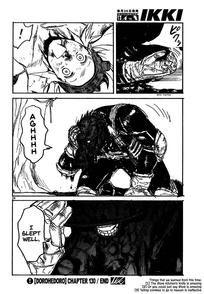 Dorohedoro Chapter 130 Page 24