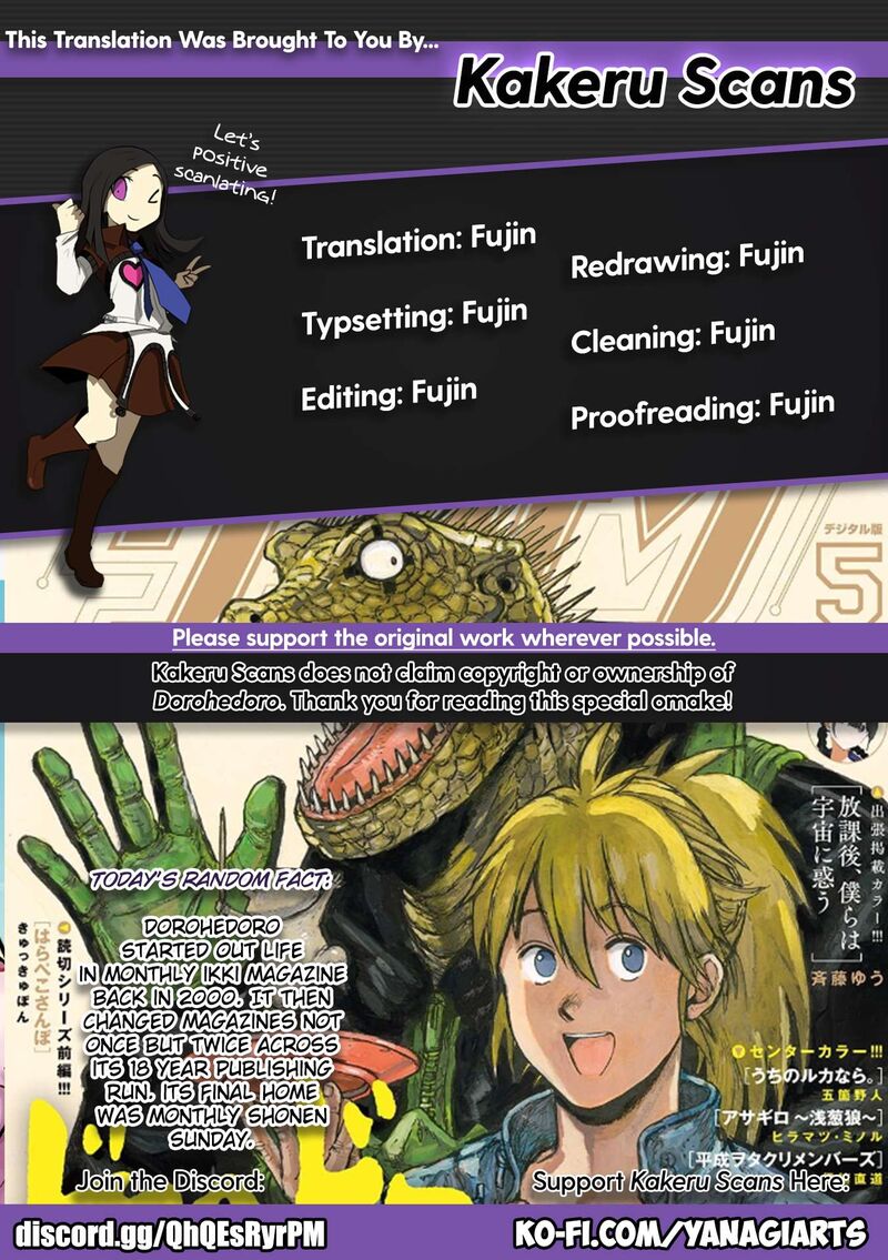 Dorohedoro Chapter 167z Page 21