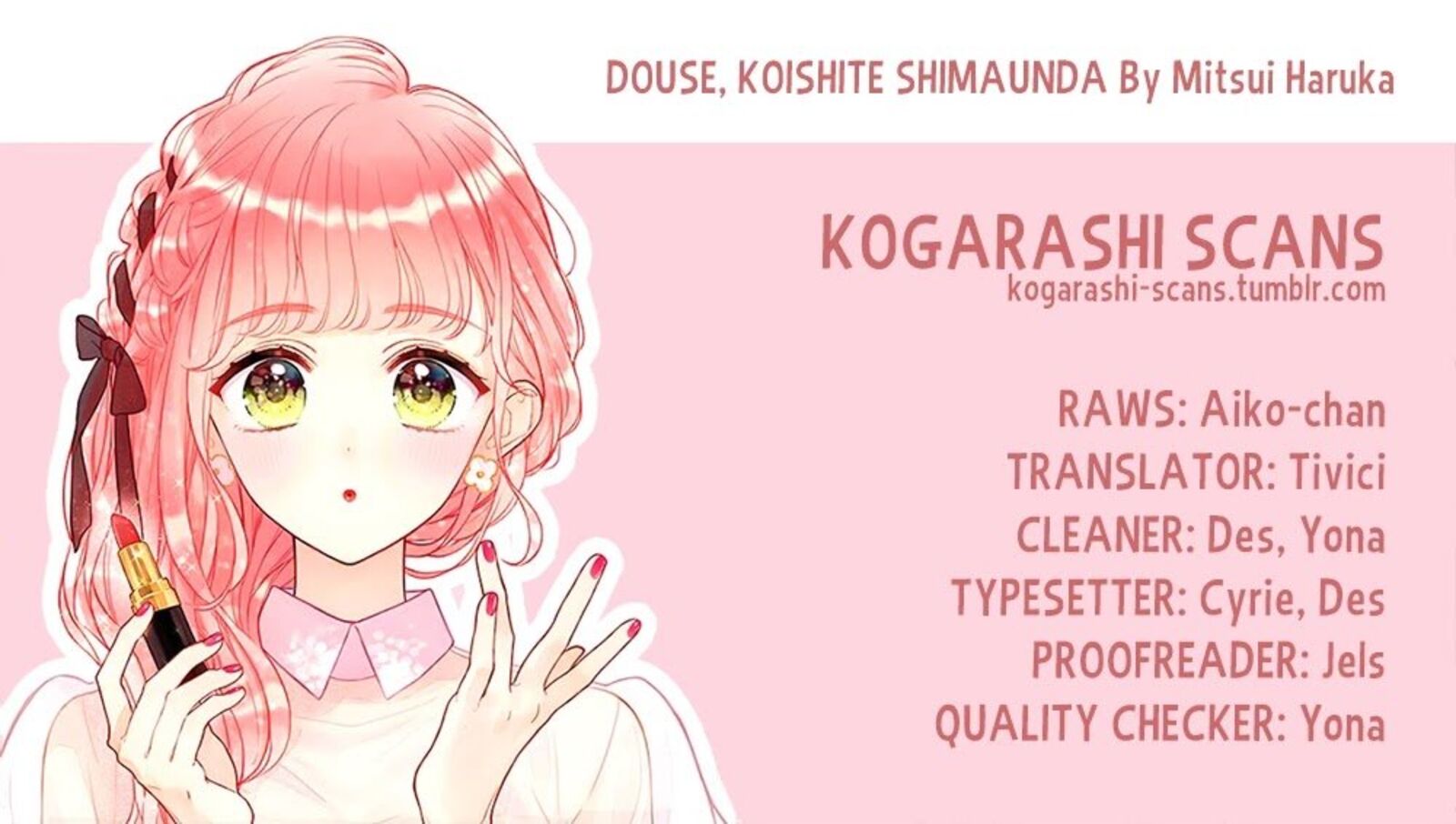 Douse Koishite Shimaunda Chapter 4 Page 1