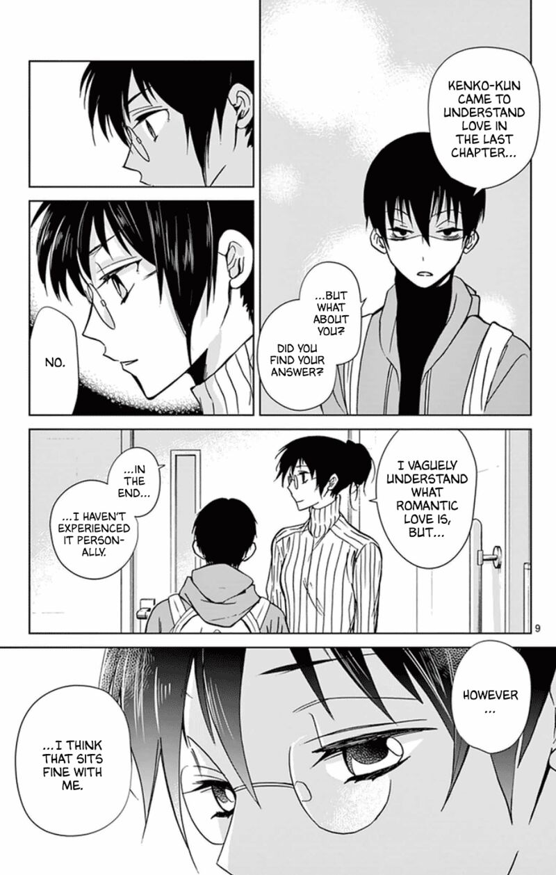 Dousei Sensei Wa Renai Ga Wakaranai Chapter 53 Page 9