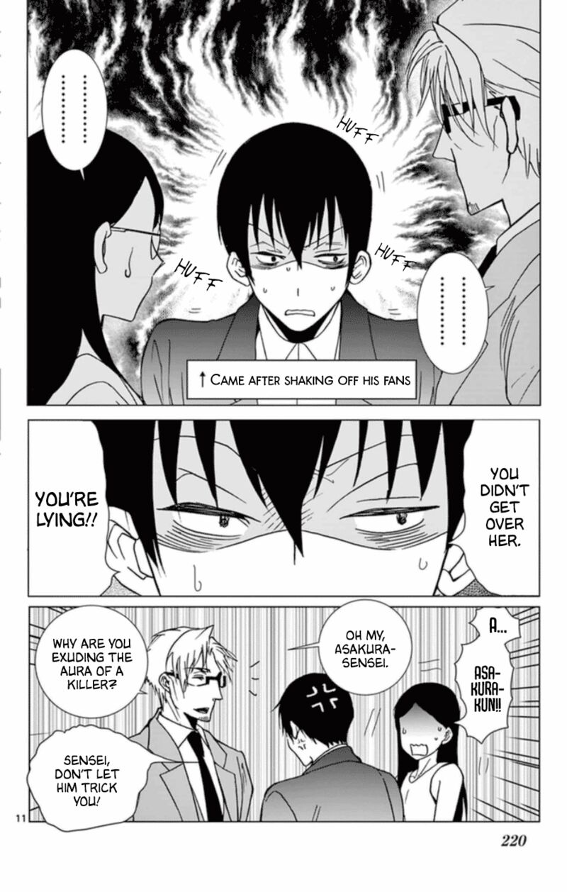 Dousei Sensei Wa Renai Ga Wakaranai Chapter 54 Page 11