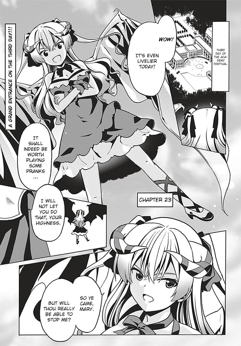 Douyara Watashi No Karada Wa Kanzen Muteki No You Desu Ne Chapter 23 Page 1