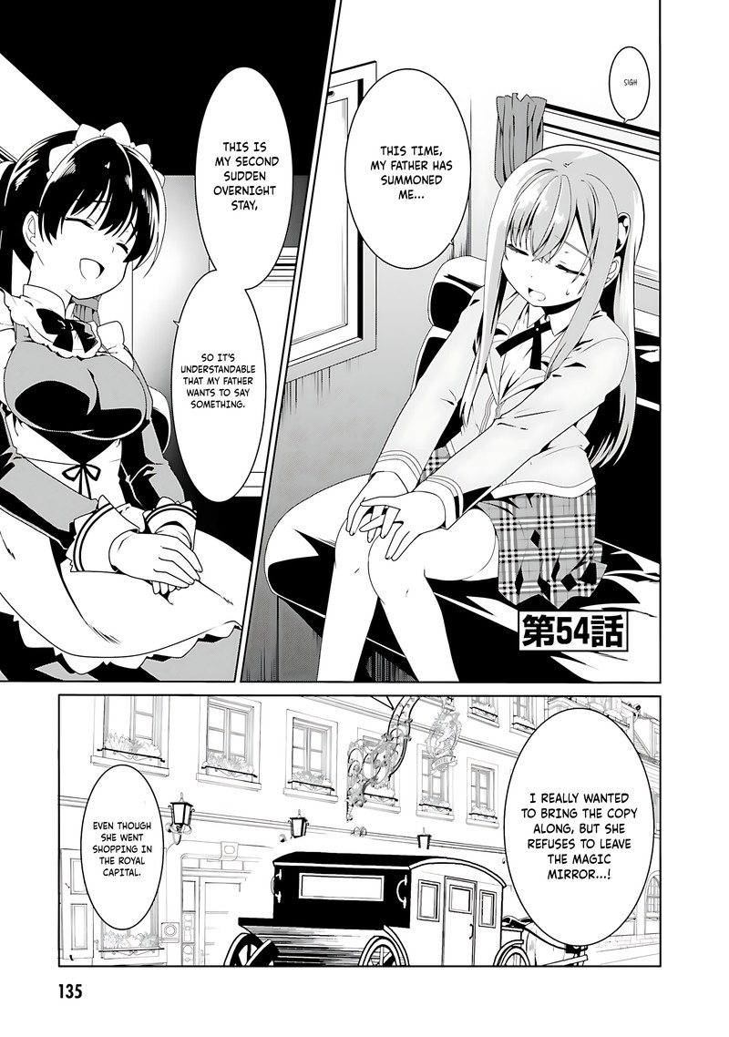 Douyara Watashi No Karada Wa Kanzen Muteki No You Desu Ne Chapter 54 Page 1