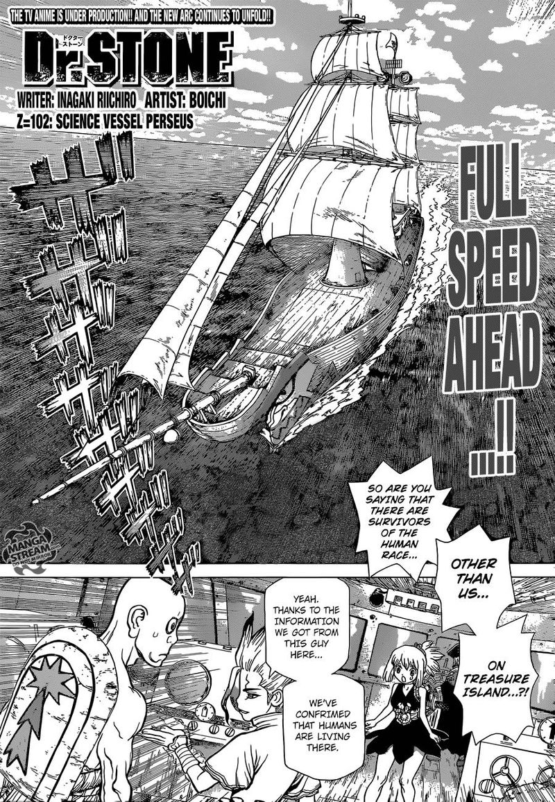 Dr Stone Chapter 102 Page 1